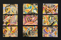 Whats on the other side of Black Holes - 30 x 21in.