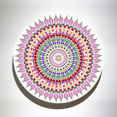 Flower Mandala - 20 x 20in.