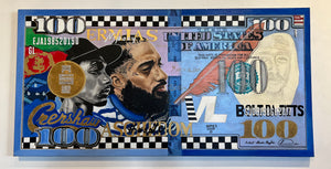 Long Live Nipsey By Kevin Baylis the Heartist