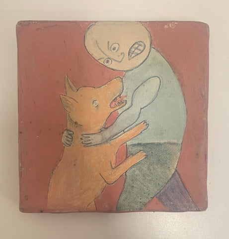 Untitled (man and dog)