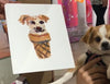 Ice Cream Portrait: Doggie